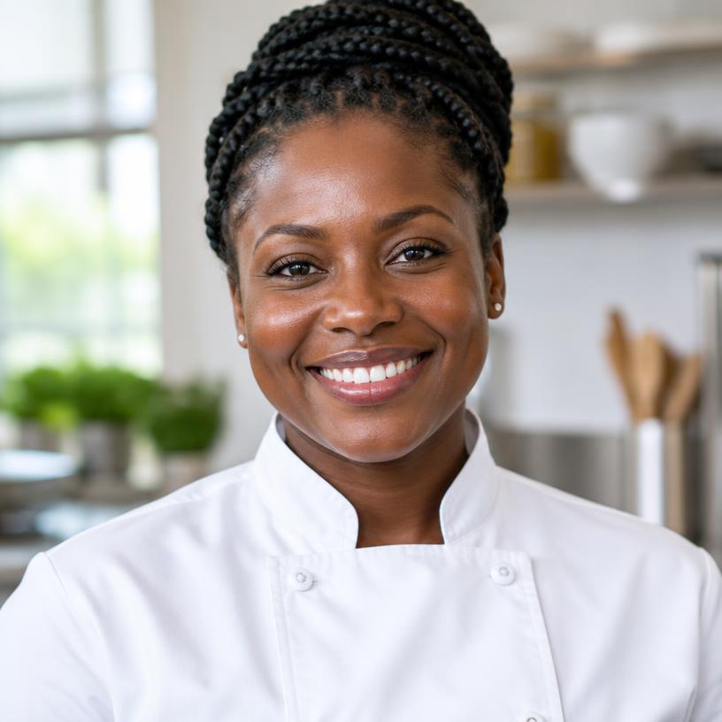 Portrait fictif de Fatou D., généré par IA
